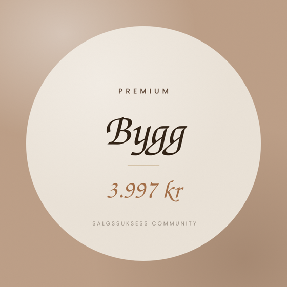 Bygg: Premium, 3.997 kr i året