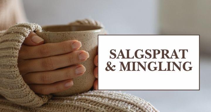 Salgsprat og mingling