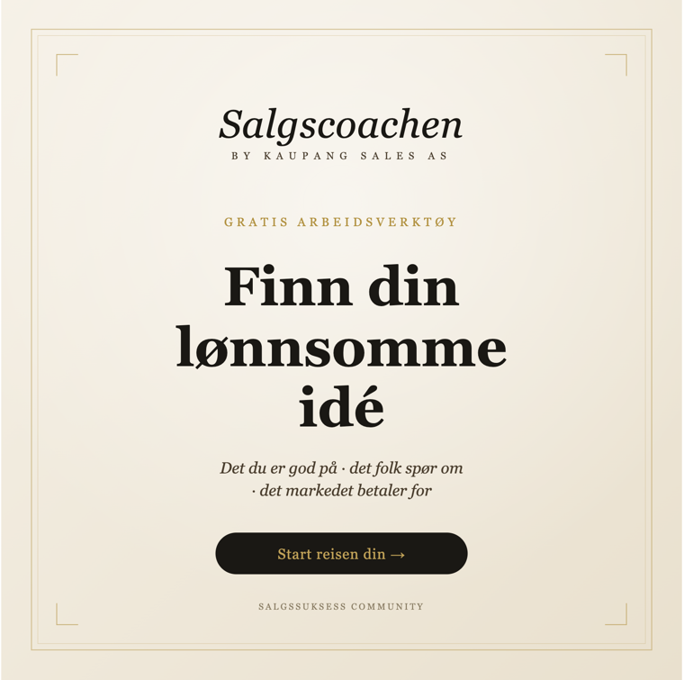 Salgsidé generator