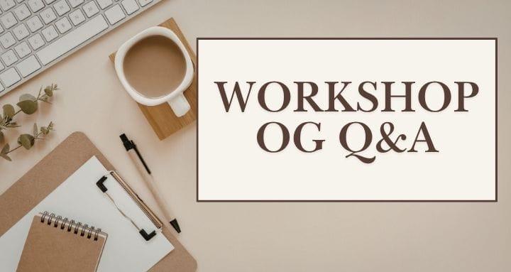 Workshop og Q&A
